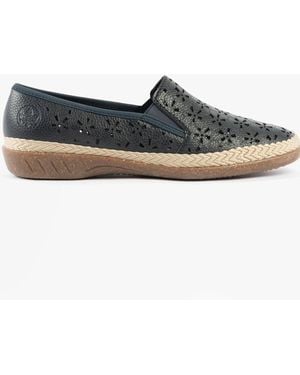 Rieker 47666-14 Shoes - Blue