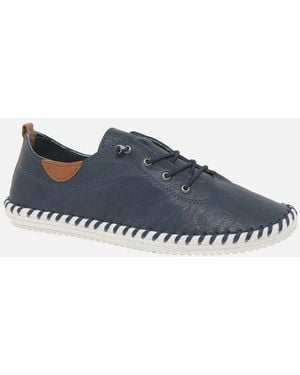 Lunar St Ives Casual Shoes - Blue