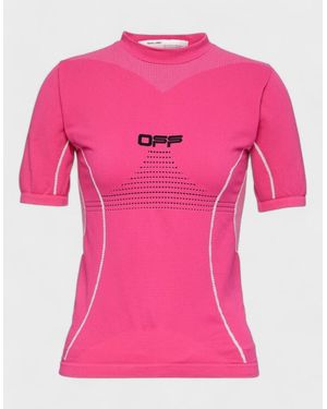 Off-White c/o Virgil Abloh Active Top - Pink