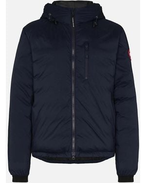 Canada Goose Lodge Hooded Jacket - Blue
