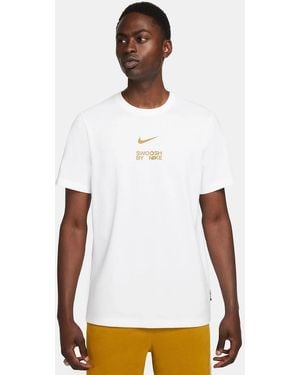 Nike Swoosh By T-Shirt - White