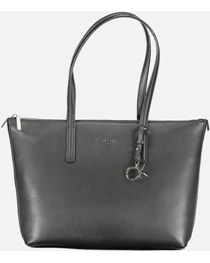 Calvin Klein Elegant Sustainable Shoulder Bag Handbags - Black