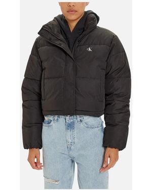 Calvin Klein Cashmere Crew Neck Jumper - Black