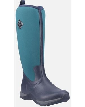 Muck Boot S Arctic Adventure Neoprene /Spruce Winter Knee High Boots - Blue