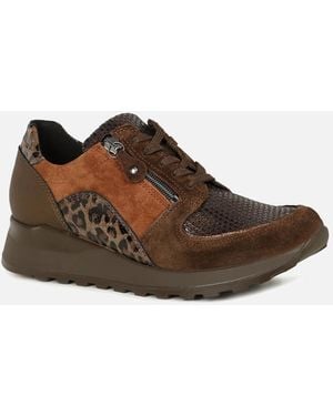 Waldläufer Hiroko Trainers - Brown