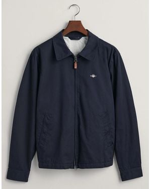 GANT Cotton Windcheater Jacket - Blue