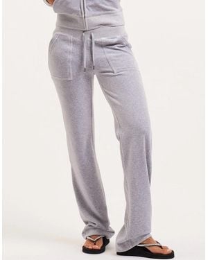 Juicy Couture Del Ray Pant Synthetic Joggers - Grey