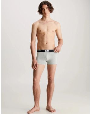 Calvin Klein 3 Pack Trunks - Natural