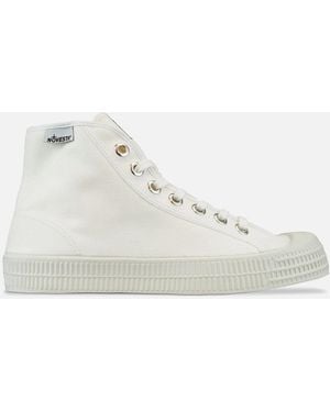 Novesta Star Dribble High-Top Trainers - Natural