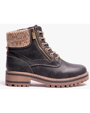 Lotus Lauryn Ankle Boots - Black