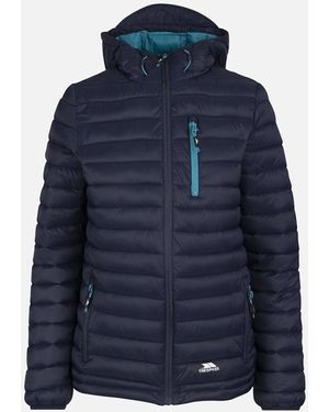 Trespass Ladies Lenka Hooded Padded Jacket - Black