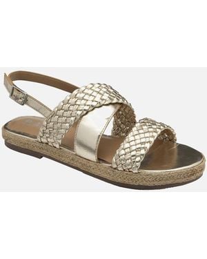 Ravel Parton Sandals - Metallic