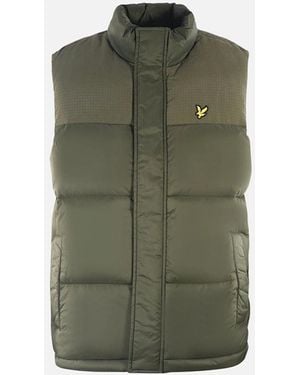 Lyle & Scott Lyle & Scott Trek Wadded Gilet - Green