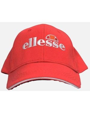 Ellesse Ragusa True Baseball Cap - Red
