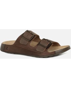 Ecco Cozmo M Sandals - Brown