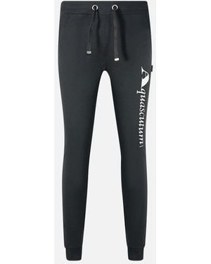 Aquascutum Logo Sweat Trousers - Blue