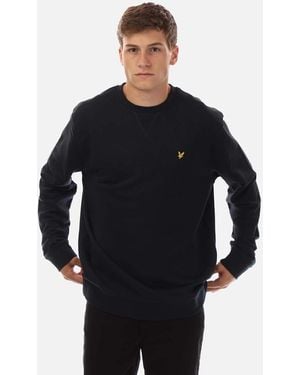 Lyle & Scott Tartan Heritage Graphic Sweatshirt - Blue