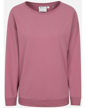 Mountain Warehouse Ladies Pentle Lightweight Sweatshirt - Pink