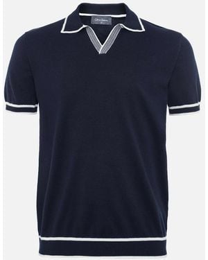 Oliver Sweeney Knitted Garras Riviera Shirt - Blue