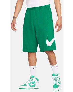 Nike Shorts Swoosh Club Graphics Relaxed Fit - Green