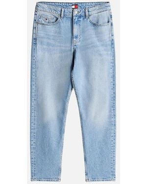 Tommy Hilfiger Tmj Soft Touch Isaac Relaxed Tapered Jean - Blue