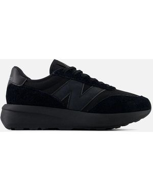 New Balance 370 Trainer Trainer/Castlerock - Black
