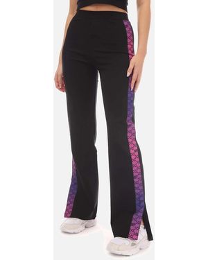 Off-White c/o Virgil Abloh Monogram Band Split Track Trousers - Black