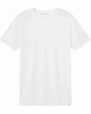 Derek Rose Basel Micromodal Stretch T-Shirt - White