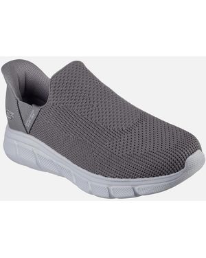 Skechers Bobs Sport B Flex Resilient Textile Trainers - Grey