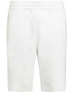 Burberry 'Raphael' Cotton Shorts Oatmeal - White