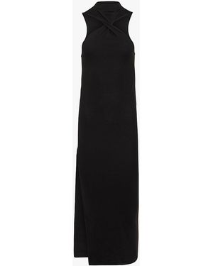 NINETY PERCENT Vai Twist Tank Dress - Black