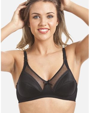 ROYCE New York Full Cup Non Wired Nursing Maternity Bra - Black