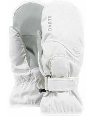 Barts Basic Waterproof Lined Ski Skiing Gloves Mittens - White