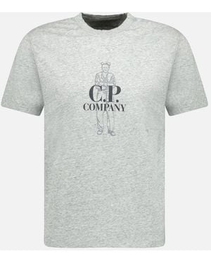 C.P. Company 30/1 British Sailor T-Shirt - Grey