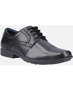 Pod Alec Leather Lace-Up Shoes - Black