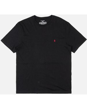Volcom Stone Blank Bsc T-Shirt - Black