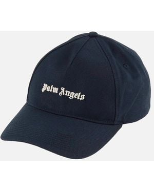 Palm Angels Logo Cap - Blue