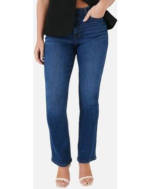 Dorothy Perkins Ladies Comfort Stretch Bootcut Jeans - Blue