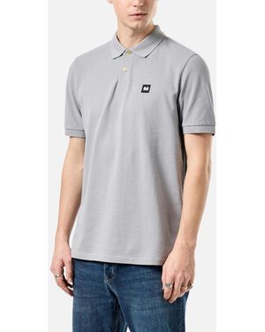 Weekend Offender Polo T-Shirts Caneiros Short Sleeve Golf Sport Casual Top - Grey