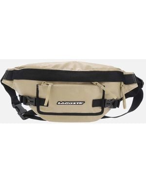 Lacoste Logo Print Waist Bag - Brown