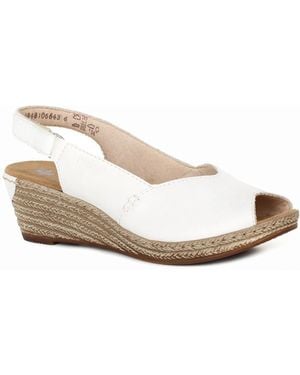 Rieker Honolulu Sandals - White