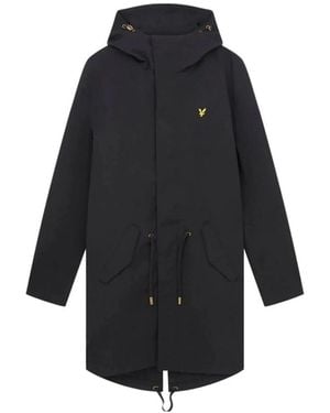 Lyle & Scott Lyle & Scott Bonded Parka Jacket - Blue
