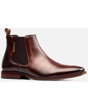Base London London Sikes Leather Boots - Brown