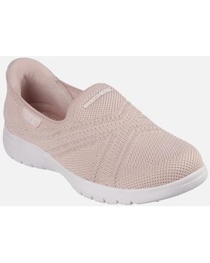 Skechers Ladies On The Go Flex Excellency Slip-In Shoes - Pink