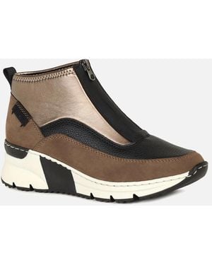 Rieker Greece Ankle Boots - White