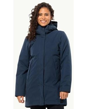 Jack Wolfskin Salier Coat Night - Blue
