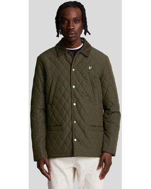 Lyle & Scott Quilted Jacket - Green