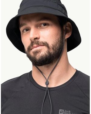Jack Wolfskin Vent Bucket Hat - Black