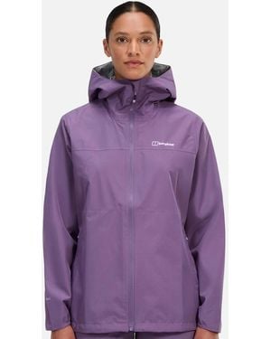 Berghaus Deluge Pro 3.0 Waterproof Walking Jacket - Purple