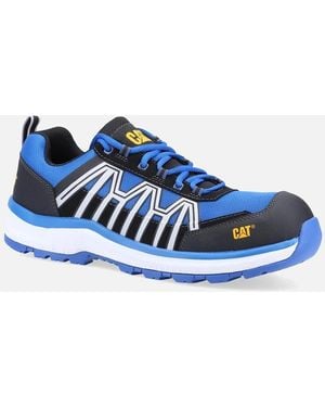 Caterpillar Charge S3 Safety Trainers - Blue